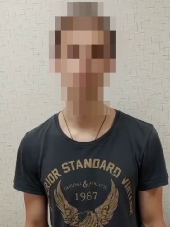 Screenshot from the video apology. Video apologies are an established form of state harassment in Russia, read more about them in <a href="https://bpxuiuka---mekodxpr-bsccljbcrq-ez.a.run.app/en/apology-videos-and-more-post-full-scale-invasion-analysis-extrajudicial-pressure-tactics"><u>our report</u></a> / Source: Оперативные сводки